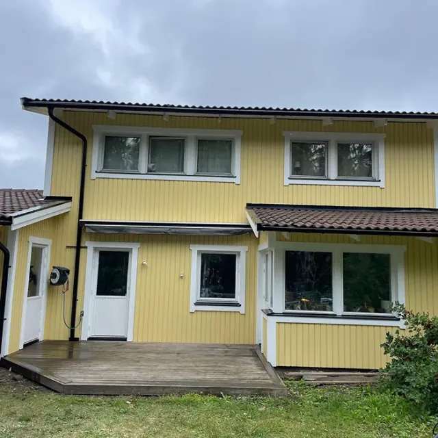 Förberedelser inför målning av Din Hemmafixare